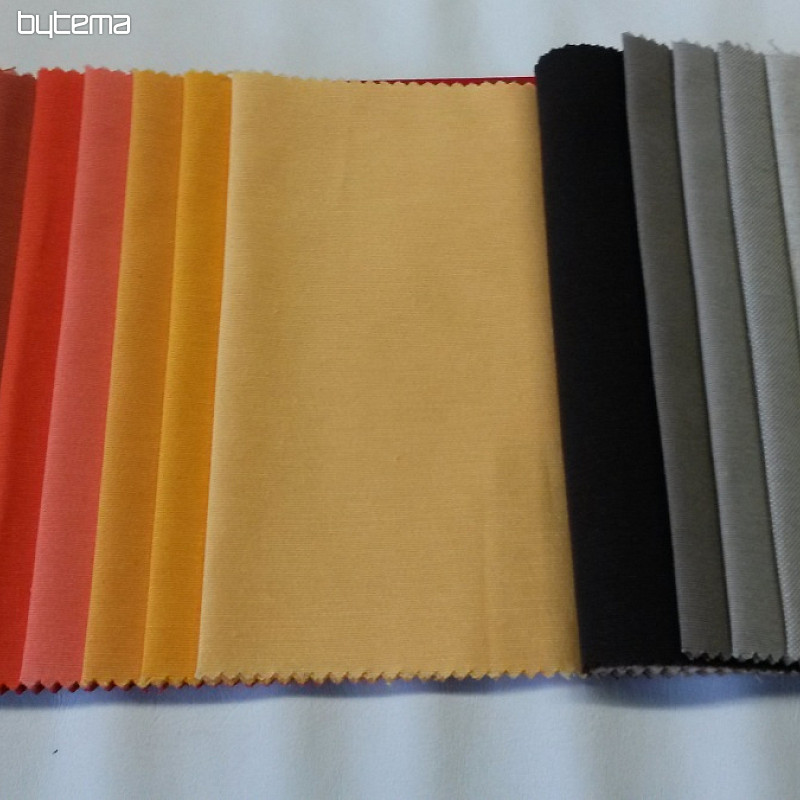 Unicolored decorative fabric LISO/SIENA 201 light yellow