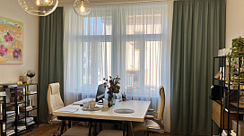 Curtains and drapes for the office in Nové Jičín