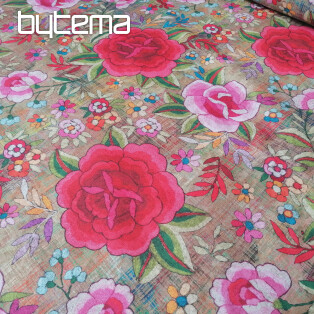 Decorative fabric Flowers Manila 280 cm