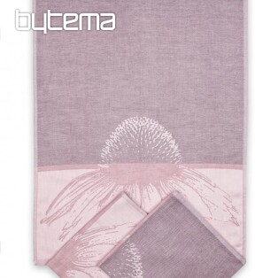 Tea towels Echinacea old pink 50x70cm 3 pcs