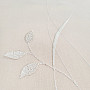 Finished curtain EMBROIDERED LEAVES