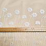 Finished curtain EMBROIDERED FLOWERS