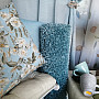 Decorative fabric  LEIRE turquoise