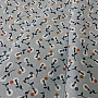 Cotton fabric BRANCHES blue