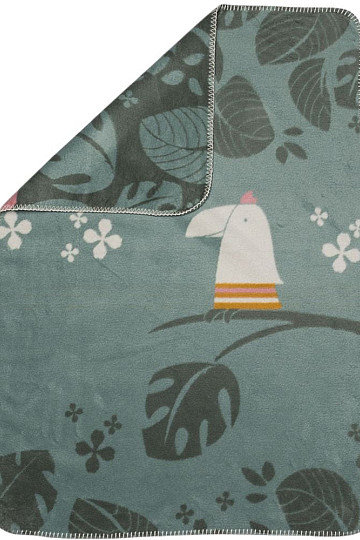 Children's cotton blanket DF Toucan 100x75