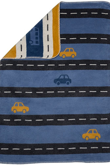 Children's cotton blanket DF Road 100x75
