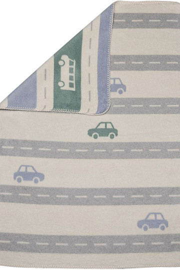 Children's cotton blanket DF Road 100x75