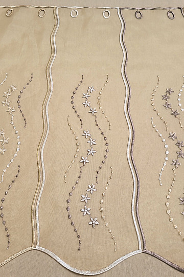 Stained glass curtain - embroidered HF1189