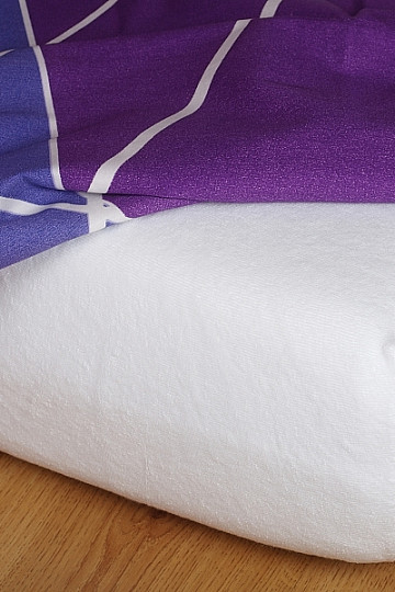 Terry sheet color white