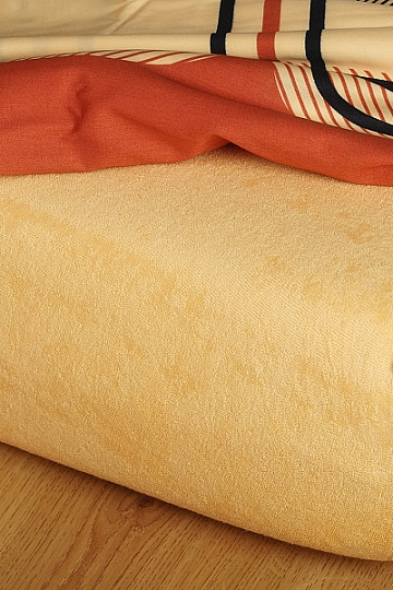 Terry sheet color ocher