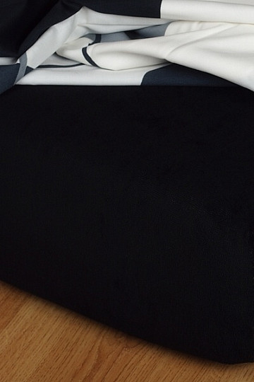 Terry sheet black