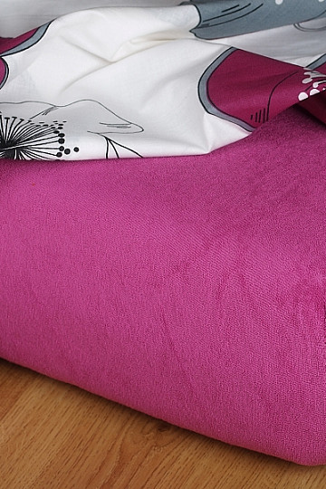Terry sheet blackberry color