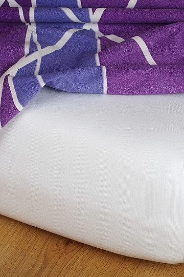 Jersey sheet color white