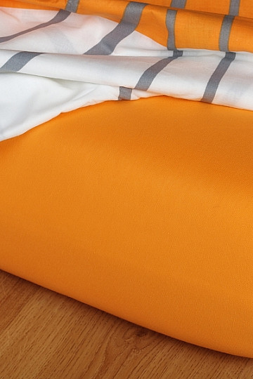 Jersey sheet color orange