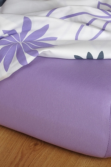 Jersey sheet color purple