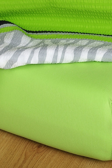 Jersey sheet color kiwi