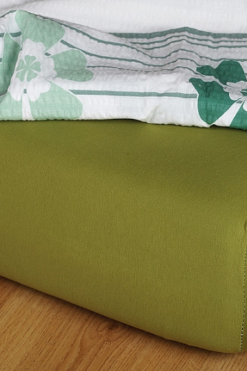 Jersey sheet color olive