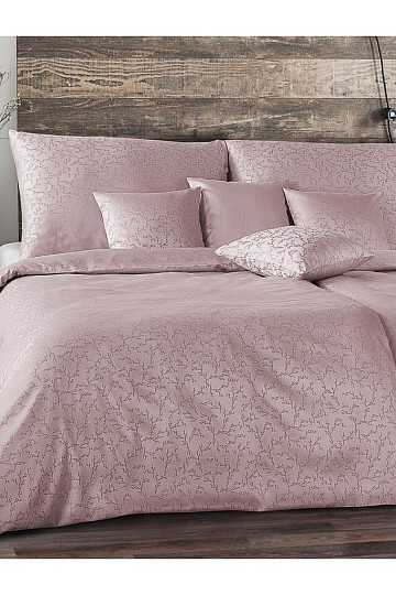 LUXURY LINEN Old pink flowers