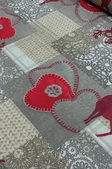 Christmas decorative fabric TRICOT