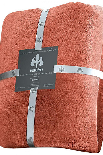 Soft blanket CASTEL 62 melone
