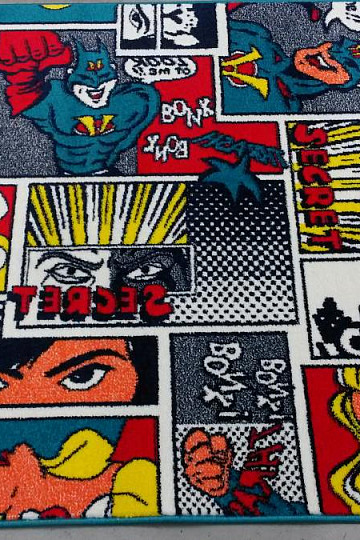 Design carpet KOMIKS