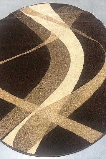 Carpet oval BROWN brown