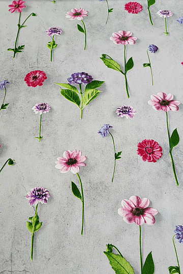 Decorative fabric FLOWERS