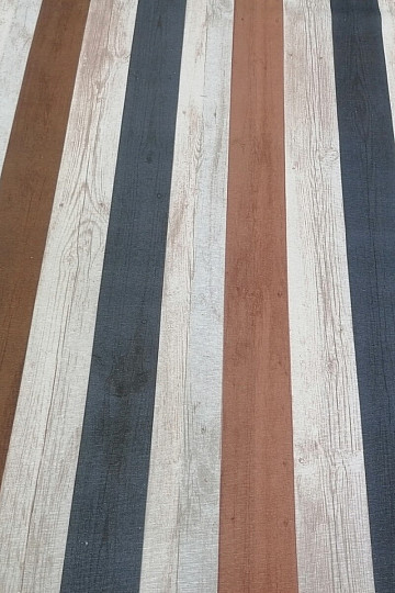 Decorative fabric ocean stripes