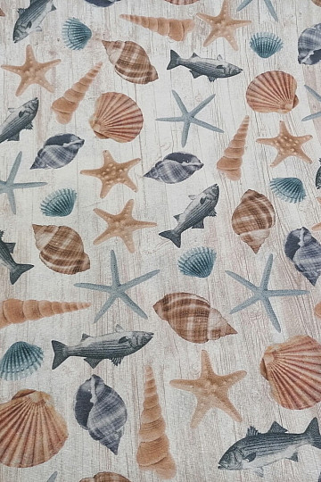 Ocean decorative fabric