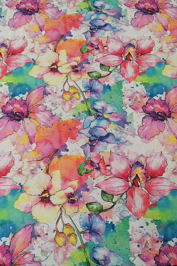 Decorative fabric URSULA FLOWERS