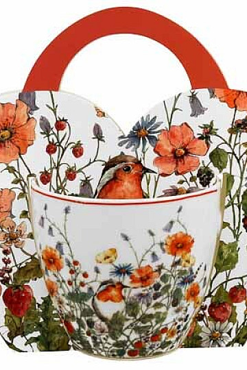 Wild Bird porcelain mug