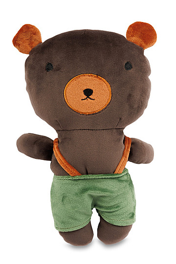 Teddy bear - cushion teddy bear with pants
