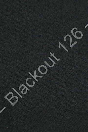 Decorative fabric BLACKOUT for curtains black 126
