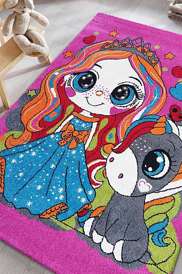 Children's carpet MONDO PRINCESS AND PONY