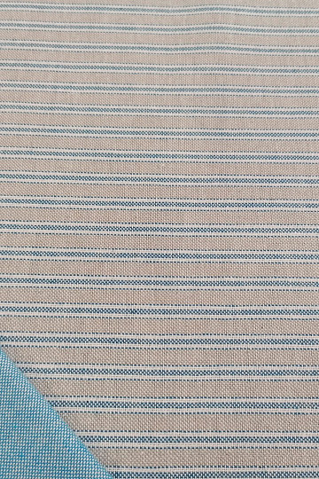 Decorative fabric Iris stripes - blue 77