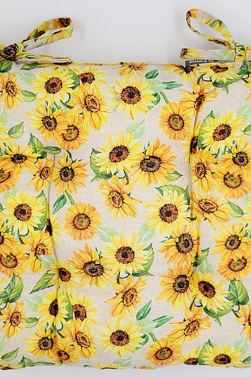 SUNFLOWER chair cushions