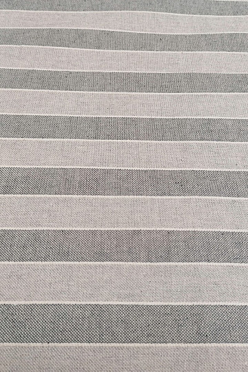 Decorative fabric Trebol stripes - gray 2 cm 72