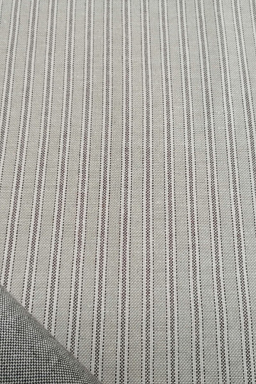 Decorative fabric Iris stripes - brown 55