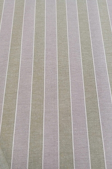 Decorative fabric Trebol stripes - green 2 cm 66