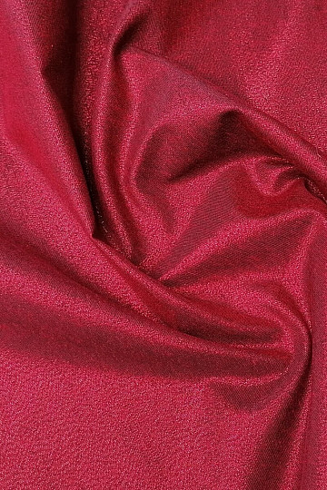 Christmas decoration fabric Santa with burgundy lurex