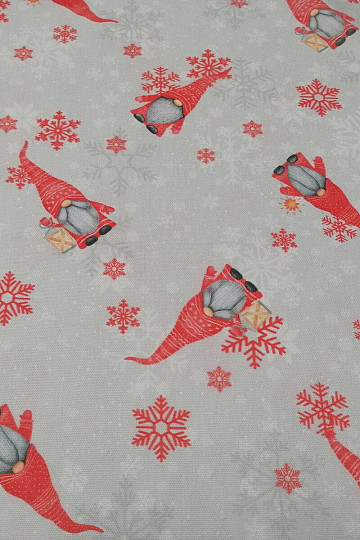 Elves Christmas decorative fabric