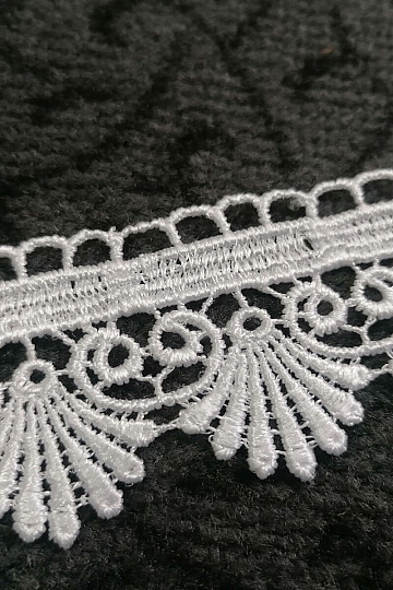 Lace 5541/01- 4 cm white