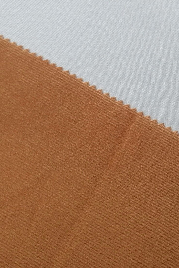 Cotton fabric Corduroy thin - camel