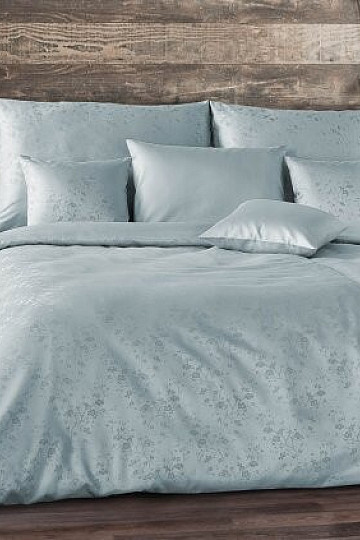 SAKURA LUXURY BEDDING Grey-blue