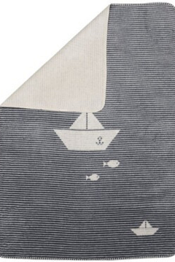 Children's blanket PANDA 2201/97 gray 75x100