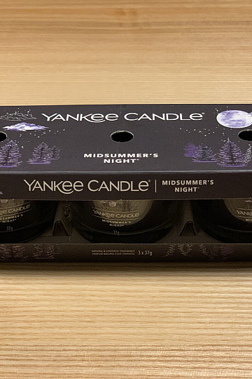 candle YANKEE CANDLE fragrance MIDSUMMER'S NIGHT SET 3 pieces