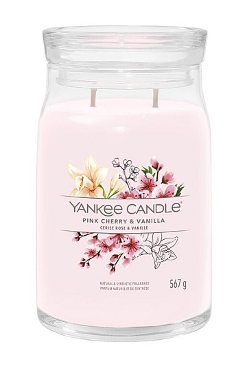 candle YANKEE CANDLE scent PINK CHERRY