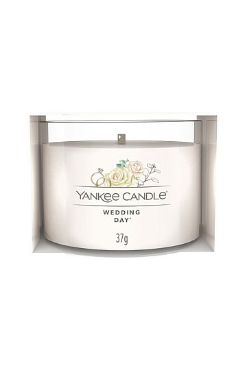 candle YANKEE CANDLE fragrance WEDDING DAY in glass