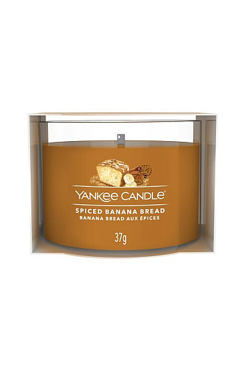 candle YANKEE CANDLE fragrance SPICED BANANA BREAD glass 37g