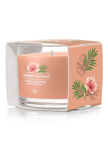 candle YANKEE CANDLE fragrance TROPICAL REEZE IN GLASS 37 g
